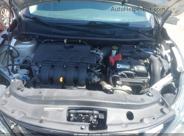 3N1AB7AP8HY206433 2017 NISSAN SENTRA Silver Vista trasera