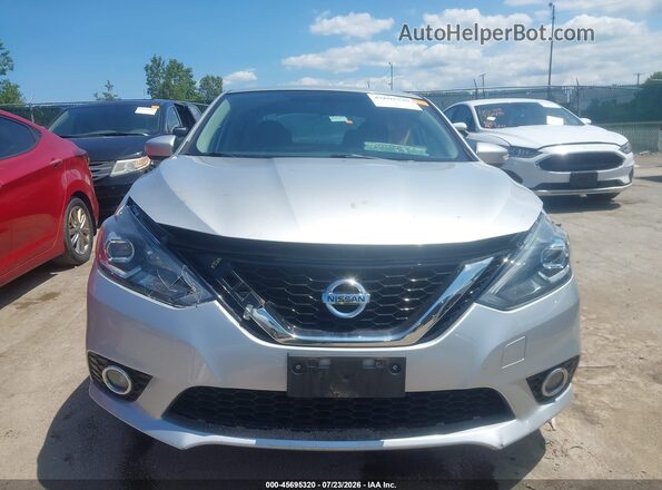 3N1AB7AP8HY206433 2017 NISSAN SENTRA Silver Vista del cuadro de instrumentos
