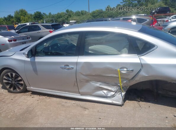 3N1AB7AP8HY206433 2017 NISSAN SENTRA Silver Vista interior de 360 grados