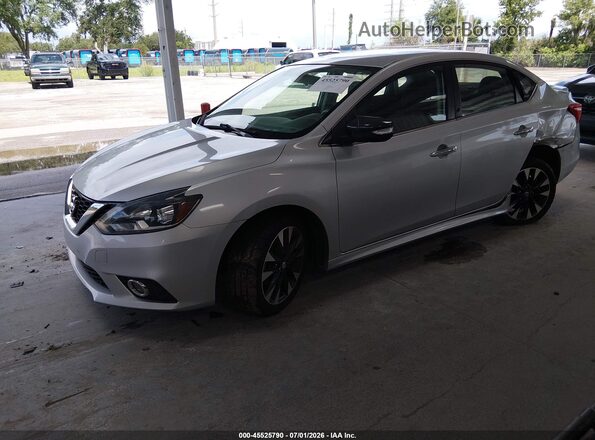 3N1AB7AP8HY220770 2017 NISSAN SENTRA Silver Przód lewy