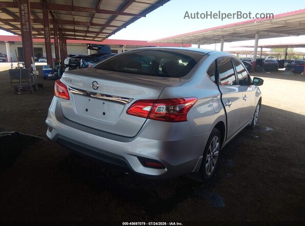 3N1AB7AP8HY226049 2017 NISSAN SENTRA Silver Tył prawy