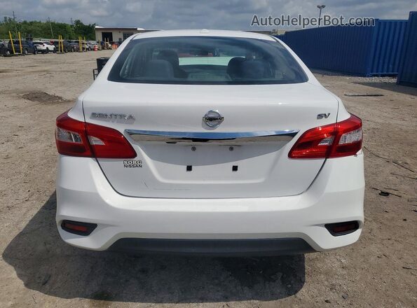 3N1AB7AP8HY239464 2017 NISSAN SENTRA White Հետևի տեսք