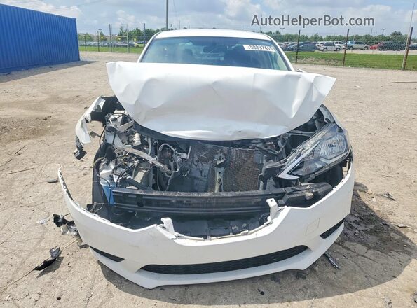 3N1AB7AP8HY239464 2017 NISSAN SENTRA White Դիմացի տեսք