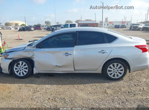 3N1AB7AP8HY255275 2017 NISSAN SENTRA Silver Панорамний вид салону 360°