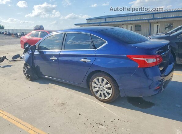 3N1AB7AP8HY255986 2017 NISSAN SENTRA Blue Tył lewy