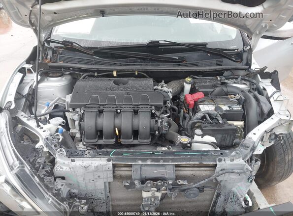 3N1AB7AP8HY263909 2017 NISSAN SENTRA Silver Հետևի տեսք
