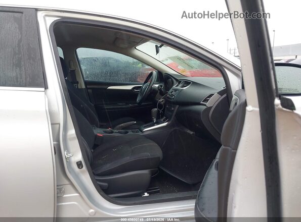 3N1AB7AP8HY263909 2017 NISSAN SENTRA Silver Սալոնի դիմացի տեսք