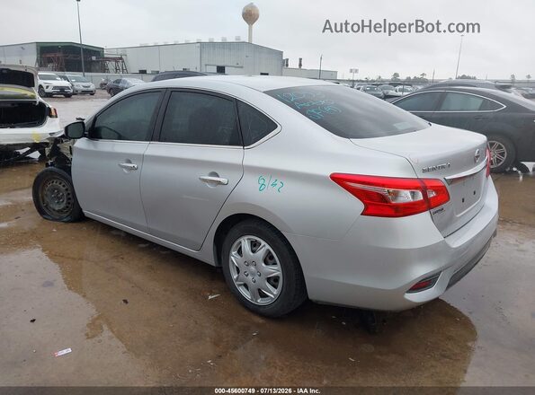 3N1AB7AP8HY263909 2017 NISSAN SENTRA Silver Հետևի ձախ