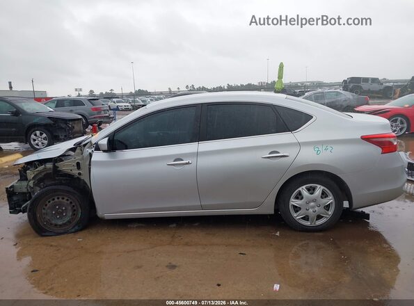 3N1AB7AP8HY263909 2017 NISSAN SENTRA Silver 