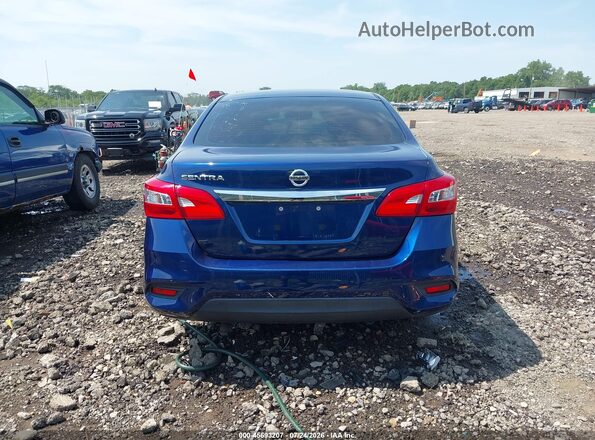 3N1AB7AP8HY293699 2017 NISSAN SENTRA Синий 