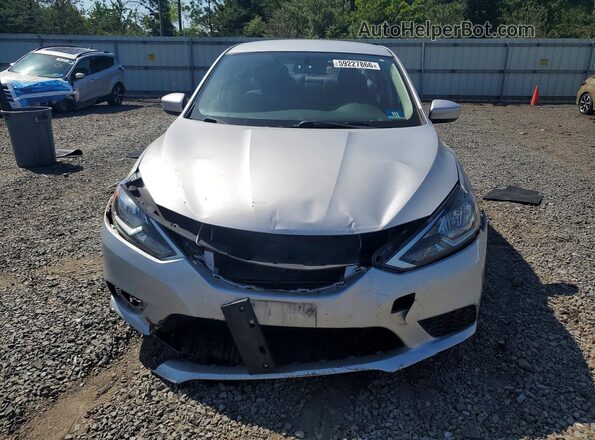 3N1AB7AP8HY301560 2017 NISSAN SENTRA Silver Вид спереду