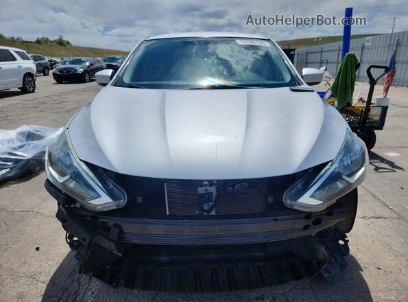 3N1AB7AP8HY309528 2017 NISSAN SENTRA Silver Вид спереду