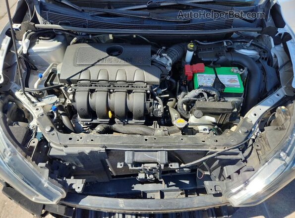 3N1AB7AP8HY309528 2017 NISSAN SENTRA Silver Вид задньої частини салону