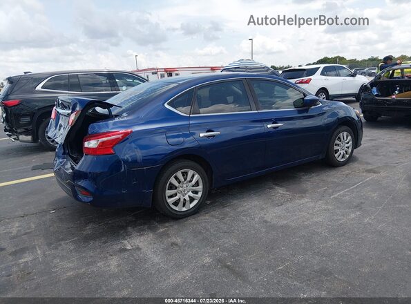 3N1AB7AP8HY325664 2017 NISSAN SENTRA Blue Հետևի աջ