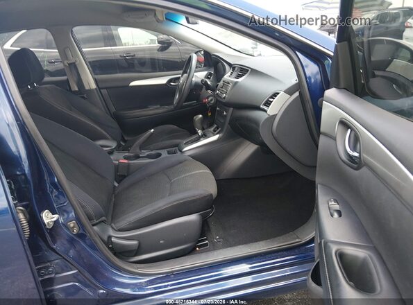 3N1AB7AP8HY325664 2017 NISSAN SENTRA Blue Սալոնի դիմացի տեսք