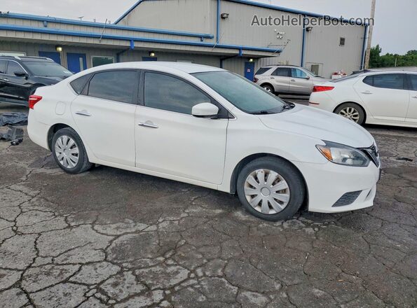 3N1AB7AP8HY334929 2017 NISSAN SENTRA White Front right