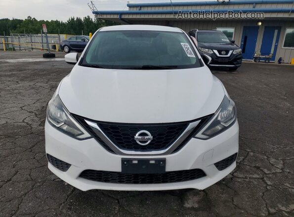 3N1AB7AP8HY334929 2017 NISSAN SENTRA White Front view