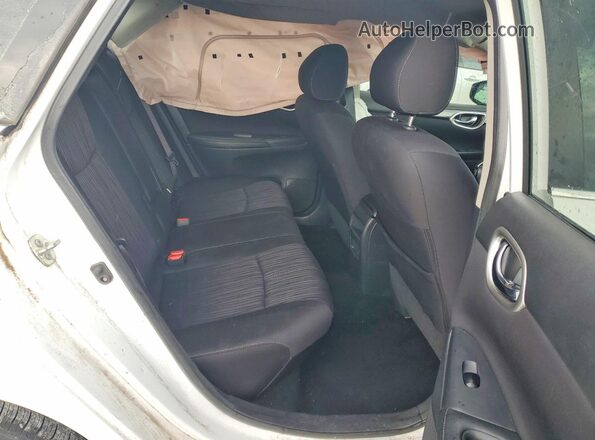 3N1AB7AP8HY334929 2017 NISSAN SENTRA White Rear seats view