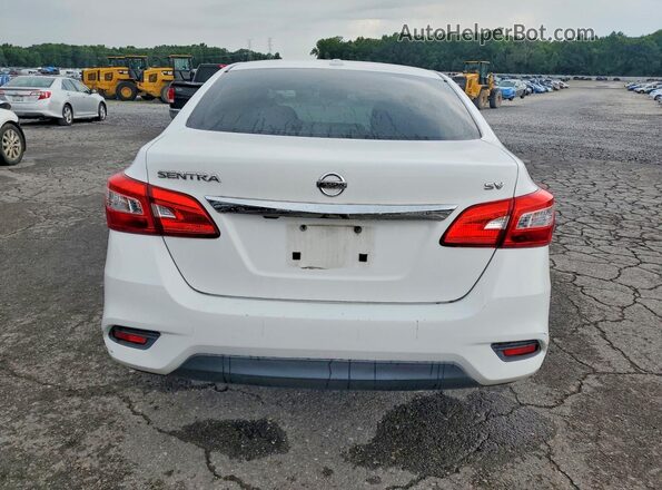 3N1AB7AP8HY334929 2017 NISSAN SENTRA White Rear view