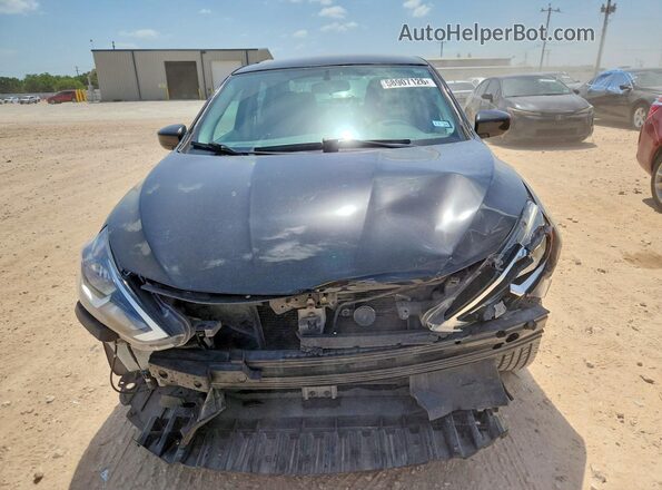 3N1AB7AP8HY350564 2017 NISSAN SENTRA Black Front view