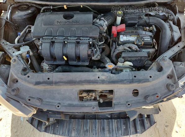 3N1AB7AP8HY350564 2017 NISSAN SENTRA Black Rear interior view