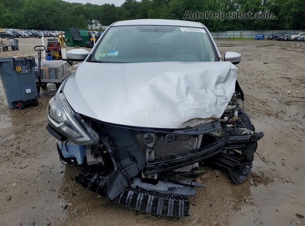 3N1AB7AP8HY354811 2017 NISSAN SENTRA Silver წინა ხედი