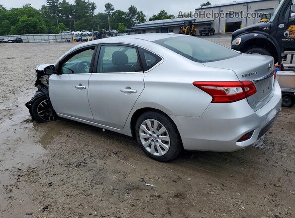 3N1AB7AP8HY354811 2017 NISSAN SENTRA Silver უკანა მარცხენა