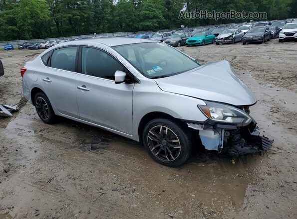 3N1AB7AP8HY354811 2017 NISSAN SENTRA Silver წინა მარჯვენა