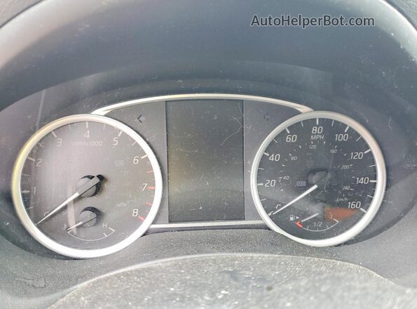 3N1AB7AP8HY354811 2017 NISSAN SENTRA Silver ხელსაწყოთა პანელის ხედი