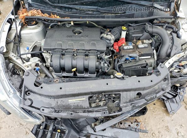 3N1AB7AP8HY354811 2017 NISSAN SENTRA Silver უკანა სალონის ხედი
