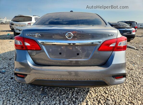 3N1AB7AP8HY355540 2017 NISSAN SENTRA Gray უკანა ხედი