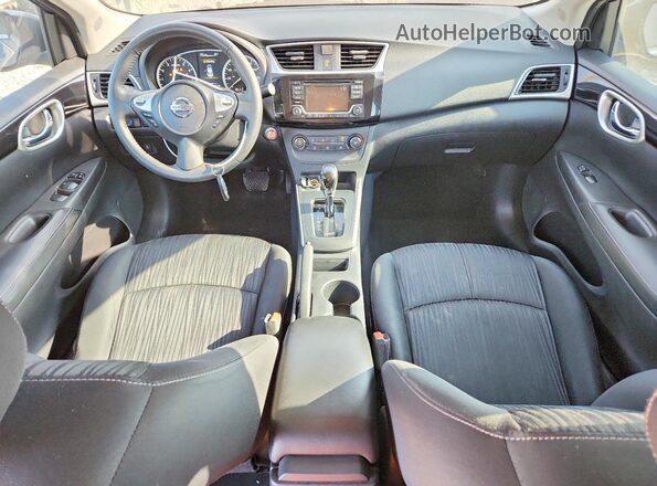 3N1AB7AP8HY355540 2017 NISSAN SENTRA Gray წინა პანელის ხედი