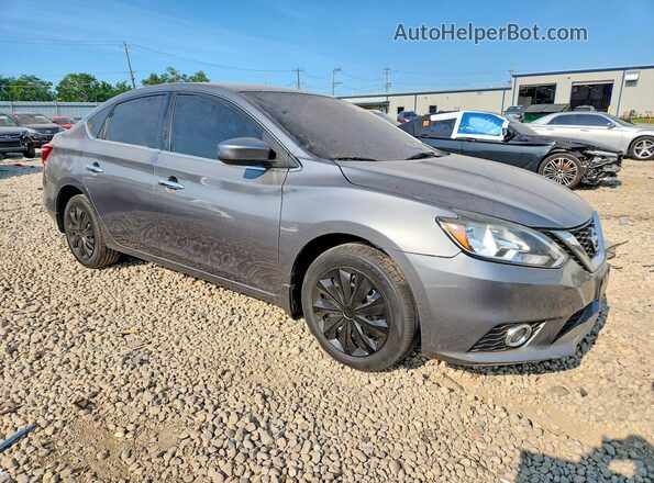 3N1AB7AP8HY355540 2017 NISSAN SENTRA Gray წინა მარჯვენა