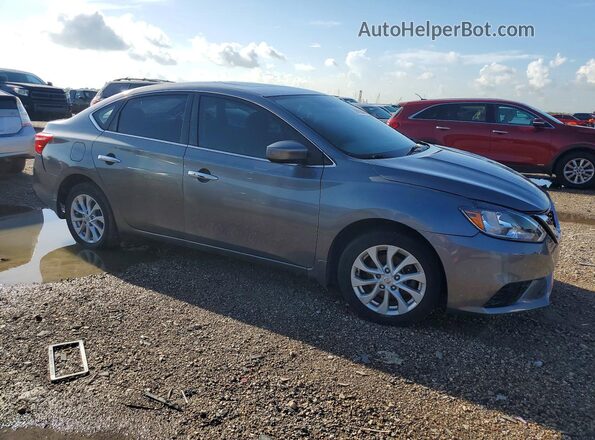 3N1AB7AP8HY357708 2017 NISSAN SENTRA Серебряный Передняя правая четверть