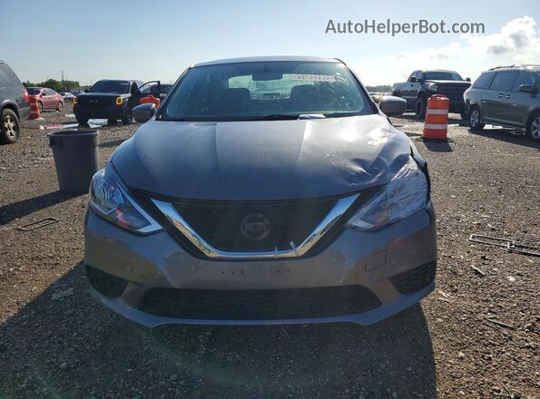 3N1AB7AP8HY357708 2017 NISSAN SENTRA Серебряный Вид спереди