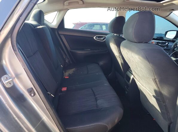 3N1AB7AP8HY357708 2017 NISSAN SENTRA Серебряный Вид задних сидений