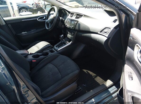 3N1AB7AP8HY359538 2017 NISSAN SENTRA Blue Front interior view