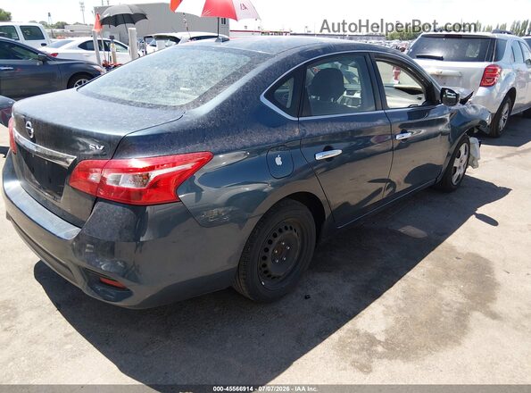3N1AB7AP8HY359538 2017 NISSAN SENTRA Blue Rear right