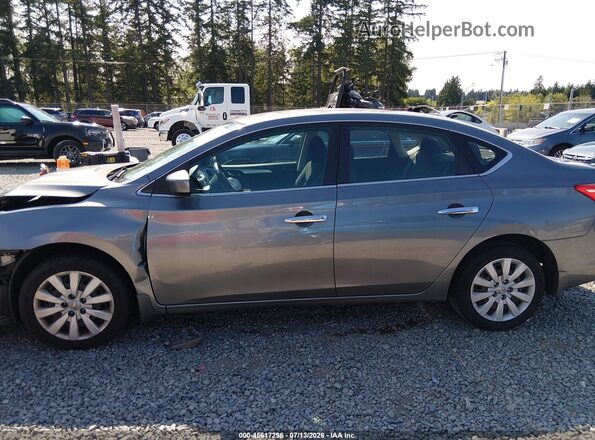 3N1AB7AP8HY380373 2017 NISSAN SENTRA Gray Панорамний вид салону 360°