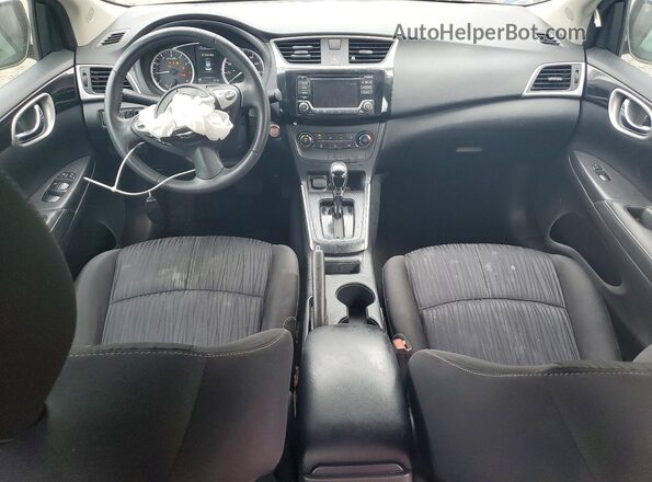 3N1AB7AP8HY389056 2017 NISSAN SENTRA Black Вид панелі приладів