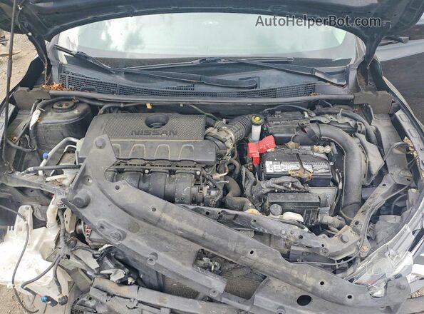 3N1AB7AP8HY389056 2017 NISSAN SENTRA Black Вид задньої частини салону