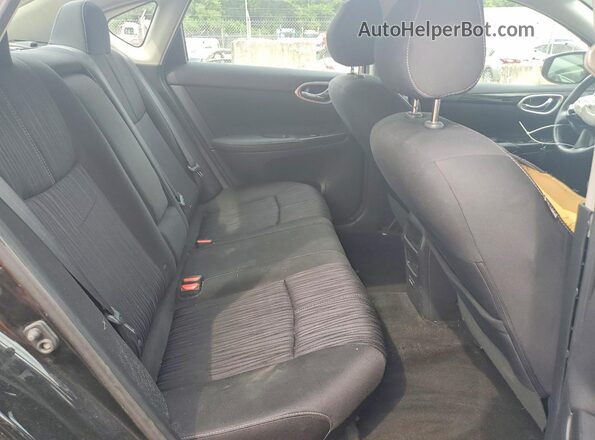 3N1AB7AP8HY389056 2017 NISSAN SENTRA Black Вид задніх сидінь