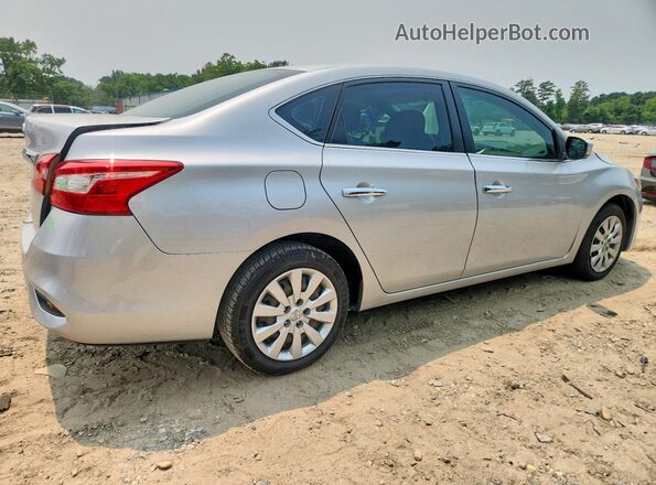 3N1AB7AP8HY396329 2017 NISSAN SENTRA Silver Tył prawy