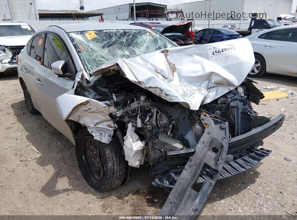 3N1AB7AP8HY400041 2017 NISSAN SENTRA Silver Vista frontal