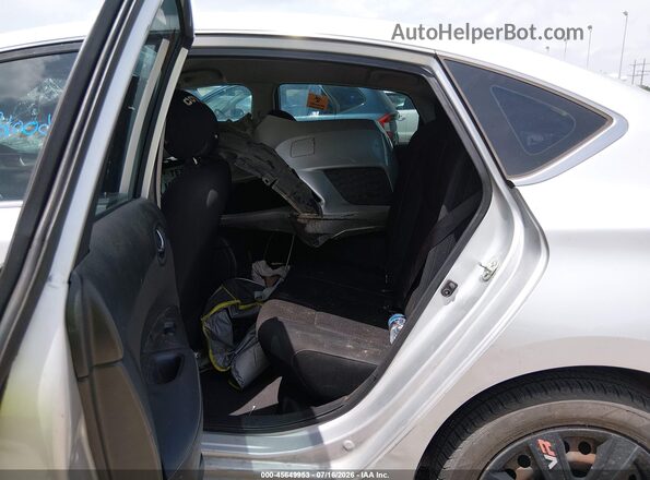 3N1AB7AP8HY400041 2017 NISSAN SENTRA Silver Vista de la etiqueta del VIN