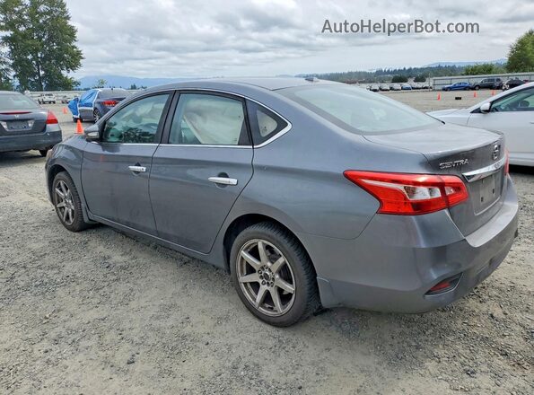 3N1AB7AP8HY409211 2017 NISSAN SENTRA Серый Задняя левая четверть