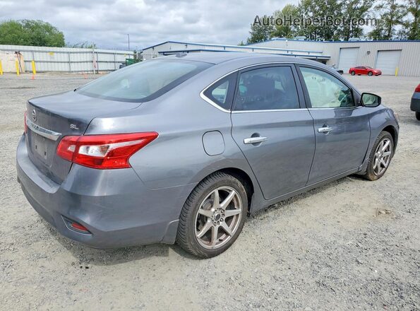 3N1AB7AP8HY409211 2017 NISSAN SENTRA Серый Задняя правая четверть