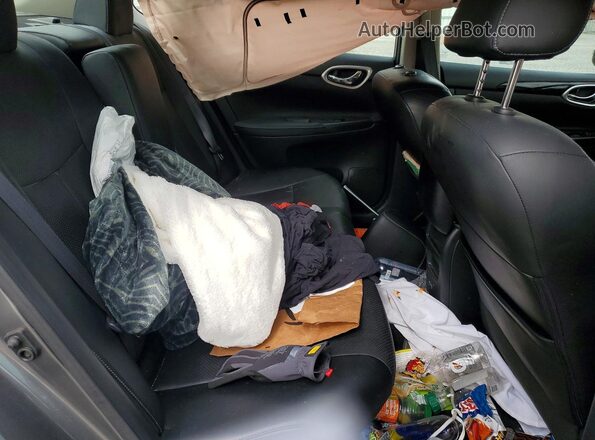 3N1AB7AP8HY409211 2017 NISSAN SENTRA Серый Вид задних сидений