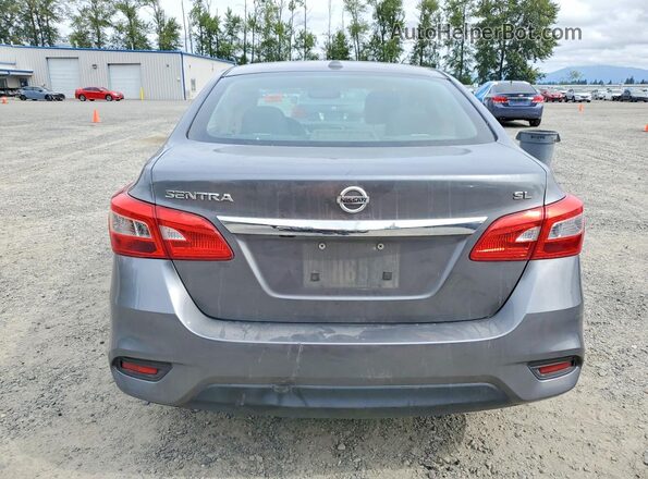 3N1AB7AP8HY409211 2017 NISSAN SENTRA Серый Вид сзади