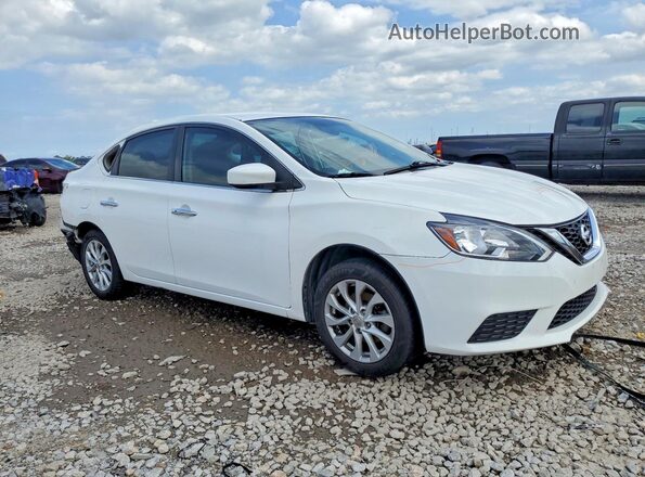 3N1AB7AP8JL626406 2018 NISSAN SENTRA White Передня права чверть